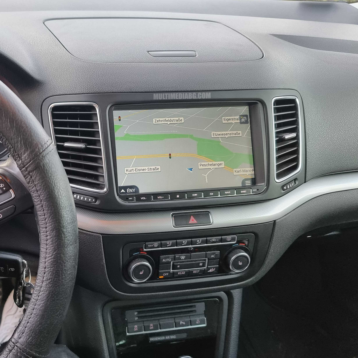 Volkswagen Sharan 2010-2018 9"