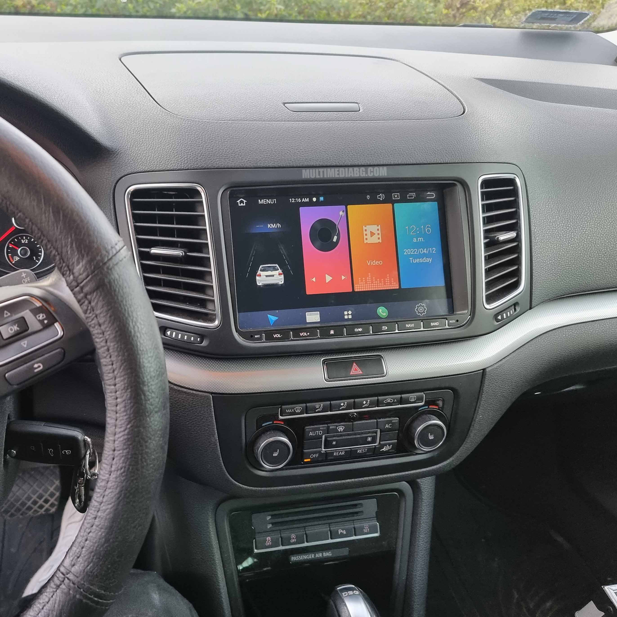 Volkswagen Sharan 2010-2018 9"