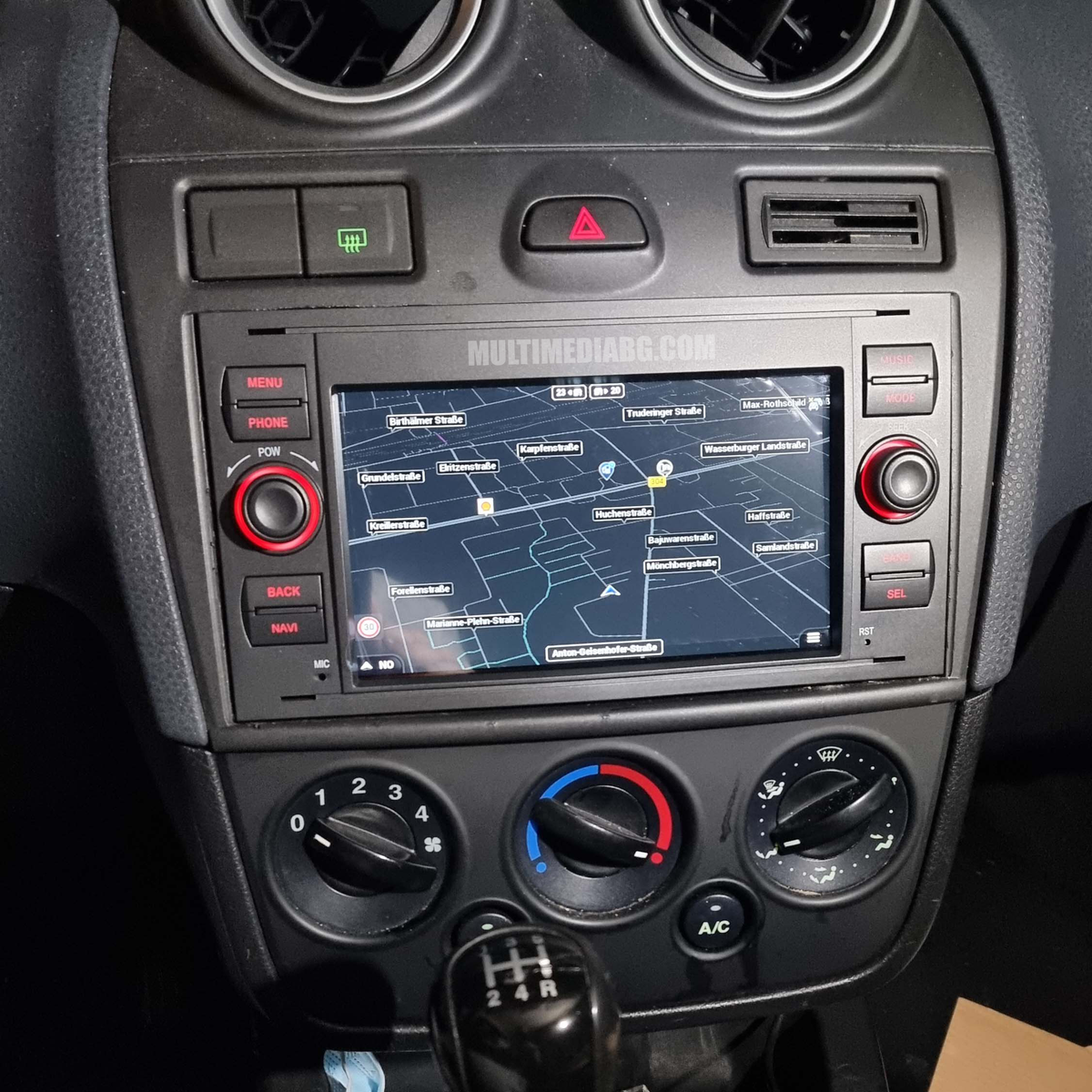 Ford Fiesta 2005-2007 7"