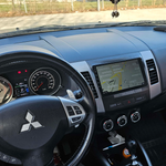 Монтирана Android мултимедия за Peugeot 4007 / Citroen C-Crosser / Mitsubishi Outlander – реален изглед в автомобила – изглед 3