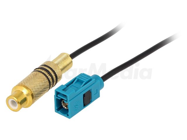 Коаксиален антенен кабел за Ford / Mercedes 0.25 м – 4CARMEDIA ZRS-FAKRA-RCA