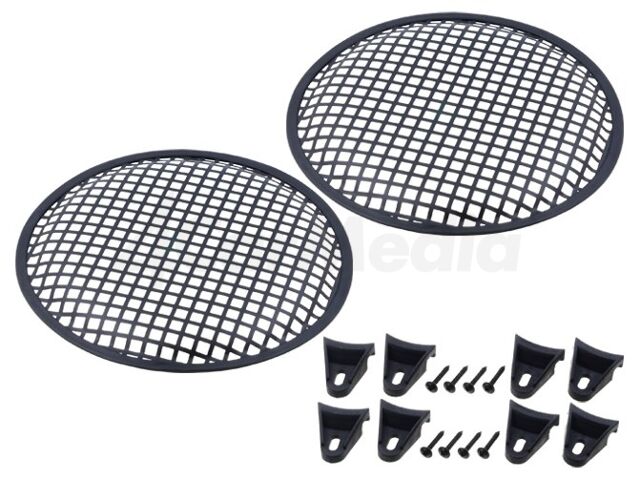 Решетка за говорител 10" комплект – 4CARMEDIA GRILL2100-BK
