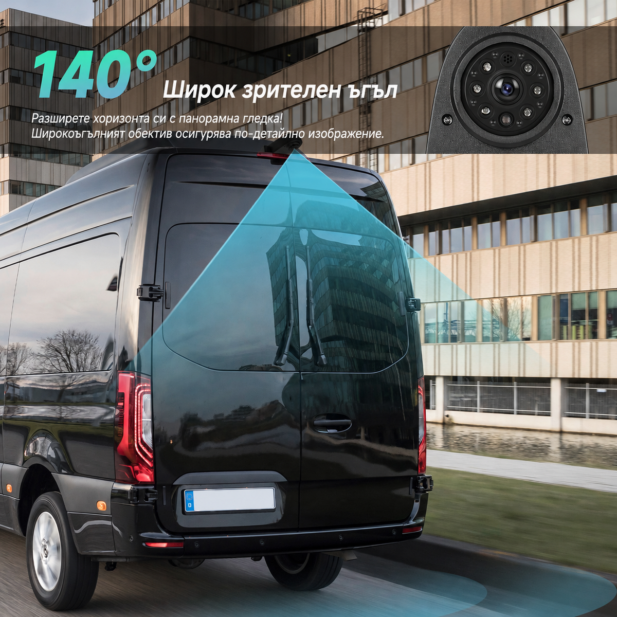 Full HD Камера за Mercedes Sprinter W906 2006-2016