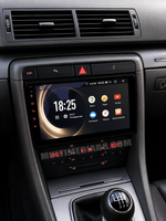 Монтирана Android мултимедия за Audi A4 B6 – реален изглед в автомобила – изглед 1