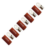 Комплект кабелни обувки 4Connect 50mm червени