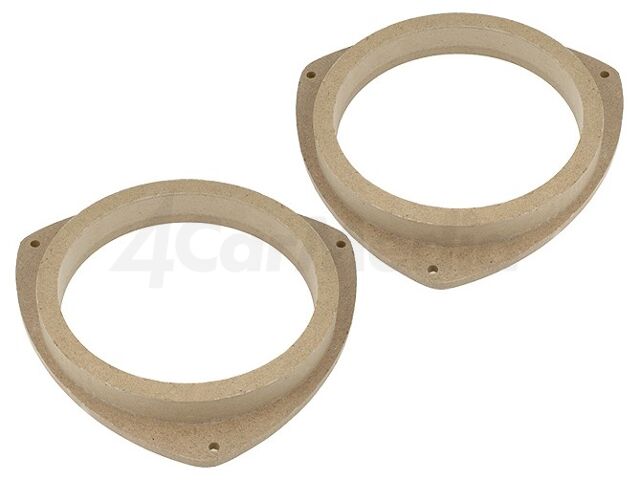 Фланец за говорител 165 мм за Toyota Avensis / Toyota Corolla (E12) MDF 24 мм комплект 2 бр. – 4CARMEDIA MDF-D.10