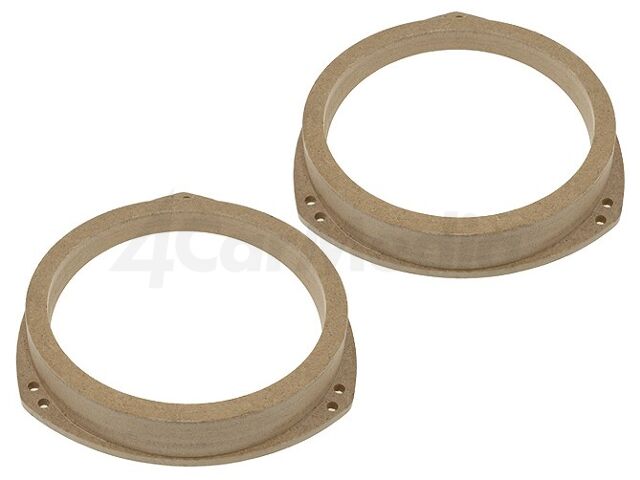 Фланец за говорител 165 мм за Nissan / Opel / Renault MDF комплект 2 бр. – 4CARMEDIA MDF-D.12