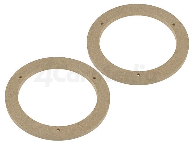 Фланец за говорител 165 мм за Nissan Almera MDF 8 мм комплект 2 бр. – 4CARMEDIA MDF-D.26