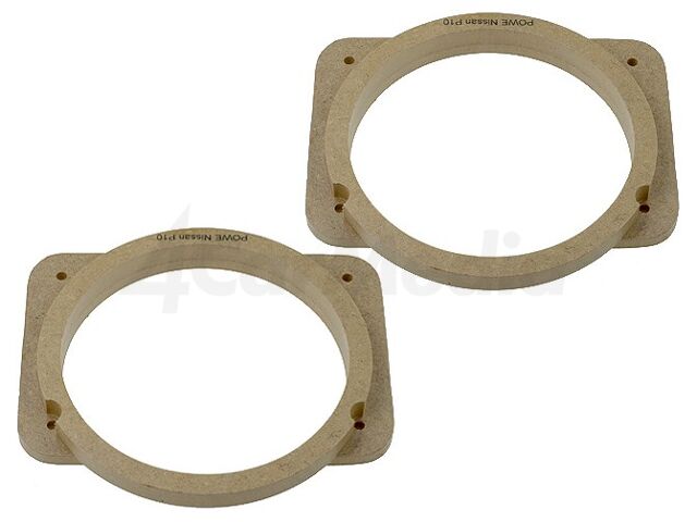 Фланец за говорител 165 мм за Nissan Primera (P10) MDF 20 мм комплект 2 бр. – 4CARMEDIA MDF-D.42