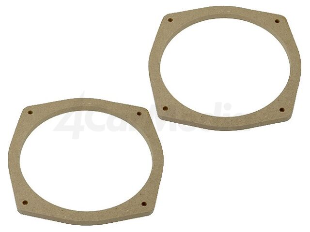 Фланец за говорител 165 мм за Mitsubishi Pajero MDF 8 мм комплект 2 бр. – 4CARMEDIA MDF-D.43