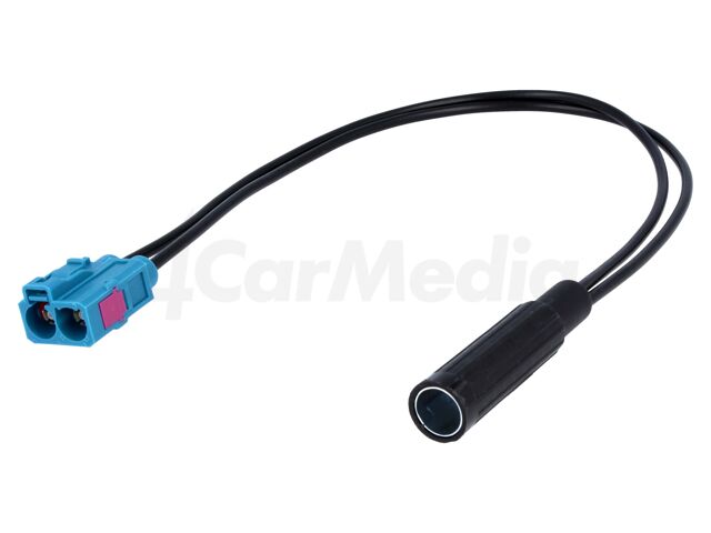 Коаксиален антенен кабел за Audi / Seat / Škoda / VW – 4CARMEDIA ZRS-FAKRAX2-DIN