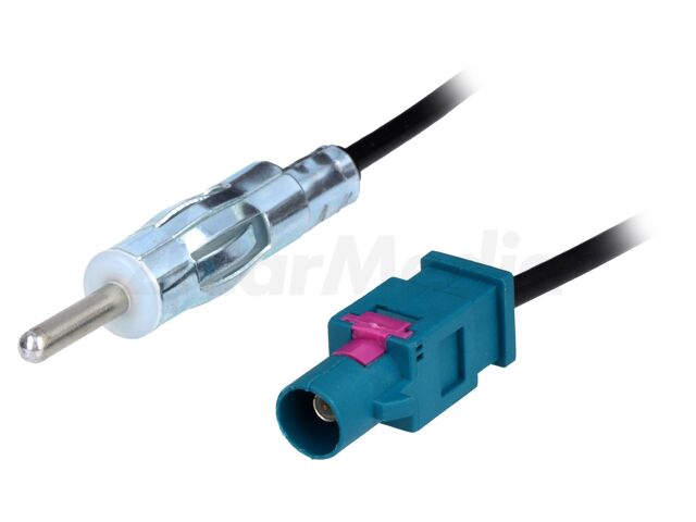 Коаксиален антенен кабел за Audi / Fiat / Mercedes / Peugeot / Seat / Škoda / VW 0.23 м – 4CARMEDIA ZRS-GOLFV-DIN