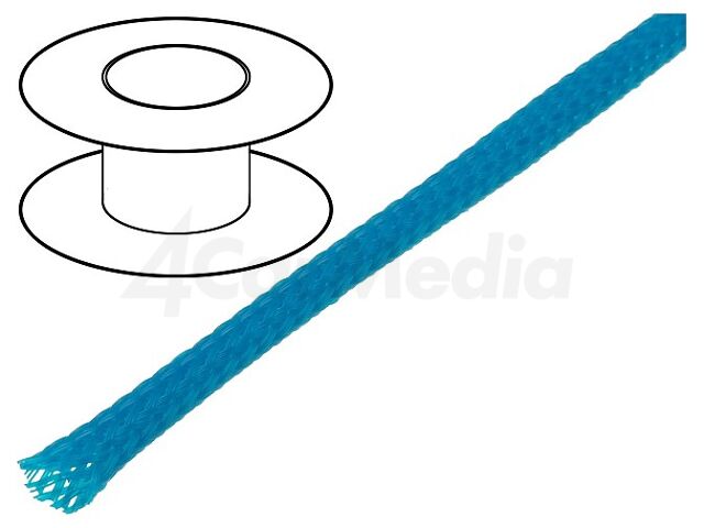 Защитна кабелна оплетка за 1 м – 4CARMEDIA OPL.04-BL