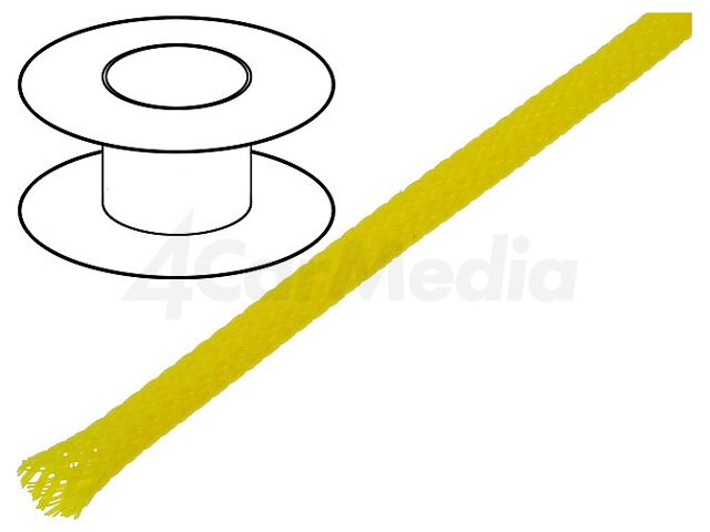 Защитна кабелна оплетка за 1 м – 4CARMEDIA OPL.04-YL