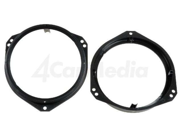 Монтажен фланец за говорител 165 мм за BMW / Nissan / Opel / Renault комплект 2 бр. – 4CARMEDIA RAM-20.432/K