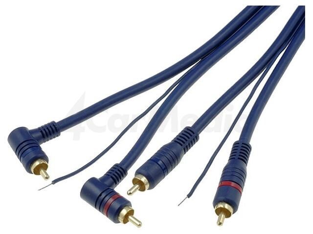 Аудио кабел RCA – RCA 5 м – 4CARMEDIA RCA-HQ2.500.2