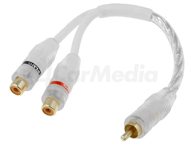 Аудио кабел RCA – RCA – 4CARMEDIA RCA-WH.Y1/2