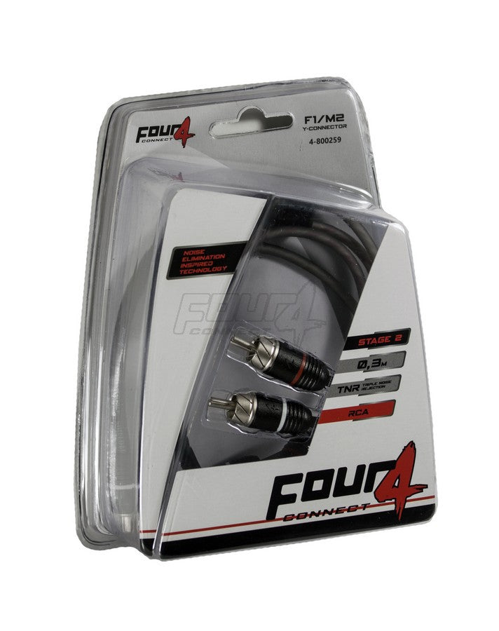 RCA Y-разклонител 4Connect 4YCR-G F1/M2 Stage2