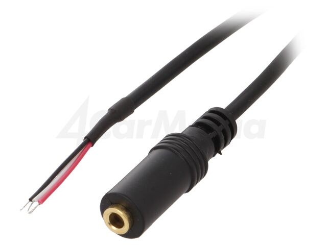Аудио-видео кабел 0.8 м – 4CARMEDIA JACK3.5-SS