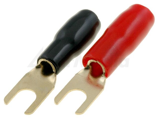 Вилков кабелен накрайник комплект 20 бр. – 4CARMEDIA TERMINAL-SPADE-8G
