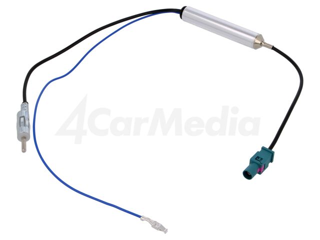 Антенен адаптер за Audi / Fiat / Mercedes / Peugeot / Seat / Škoda / VW – 4CARMEDIA ZRS-S/GOLFV-DIN