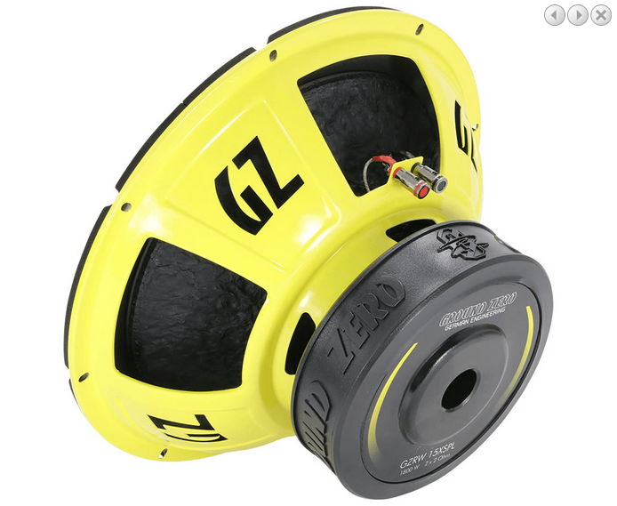 Ground Zero GZRW 15XSPL