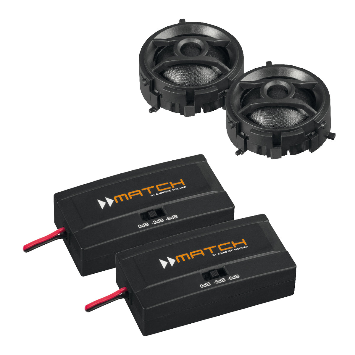 Авто говорители Match UP T1MB-FRT за Mercedes, 2.5 см, 60W RMS