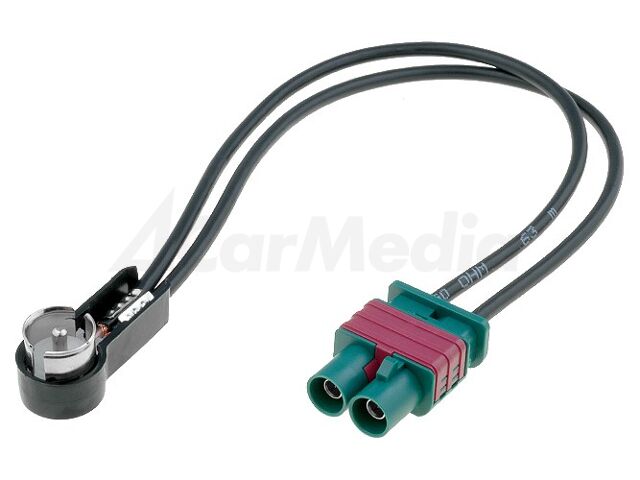 Коаксиален антенен кабел за Audi / Fiat / Mercedes / Peugeot / Seat / Škoda / VW – 4CARMEDIA ZRS-2F-ISO