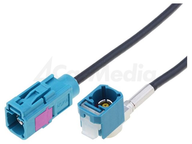 Коаксиален антенен кабел 2 м – 4CARMEDIA ZRS-FAKRA.F/F90.02