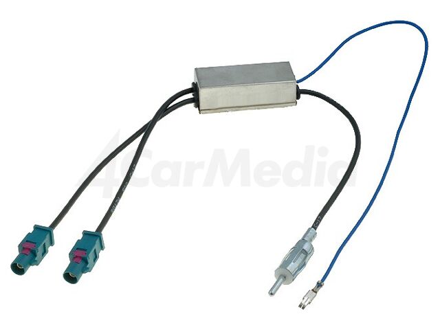 Коаксиален антенен кабел за Audi / Seat / Škoda / VW – 4CARMEDIA ZRS-SA2FD-DIN