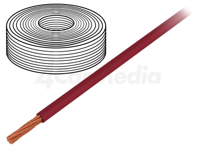 Захранващ кабел ролка 30 м – 4CARMEDIA PC-8GA-RD
