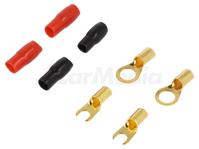 Комплект кабелни накрайници комплект – 4CARMEDIA TERMINAL-SET-8GA
