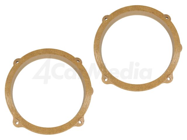 Фланец за говорител 165 мм за Alfa Romeo 147 / Alfa Romeo 159 MDF 30 мм комплект 2 бр. – 4CARMEDIA MDF-D.46