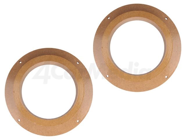 Фланец за говорител 165 мм за Audi A4 B8 / Audi A5 B8 MDF 38 мм комплект 2 бр. – 4CARMEDIA MDF-D.50