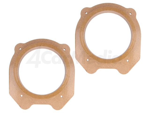 Фланец за говорител 165 мм за Citroën C4 / Citroën C4 II MDF 36 мм комплект 2 бр. – 4CARMEDIA MDF-D.57