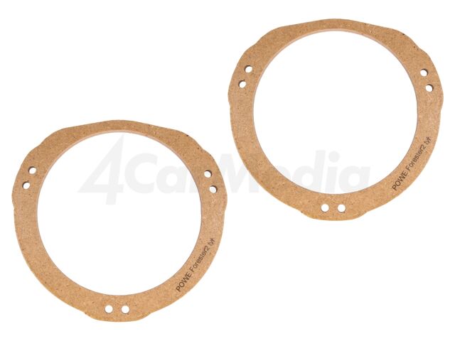 Фланец за говорител 130 мм за Subaru Forester MDF 8 мм комплект 2 бр. – 4CARMEDIA MDF-D.62