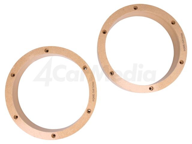 Фланец за говорител 200 мм за VW Golf V / VW Polo MDF 36 мм комплект 2 бр. – 4CARMEDIA MDF-D.65