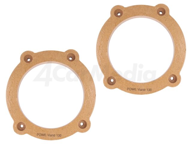 Фланец за говорител 130 мм за Mercedes Viano / Mercedes Vito MDF 18 мм комплект 2 бр. – 4CARMEDIA MDF-D.73