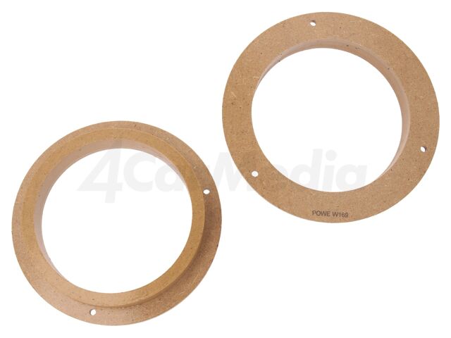 Фланец за говорител 165 мм за Mercedes A-Class MDF 24 мм комплект 2 бр. – 4CARMEDIA MDF-D.74