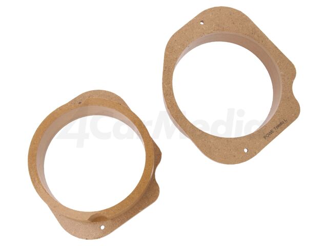 Фланец за говорител 165 мм за Seat Toledo MDF 30 мм комплект 2 бр. – 4CARMEDIA MDF-D.94