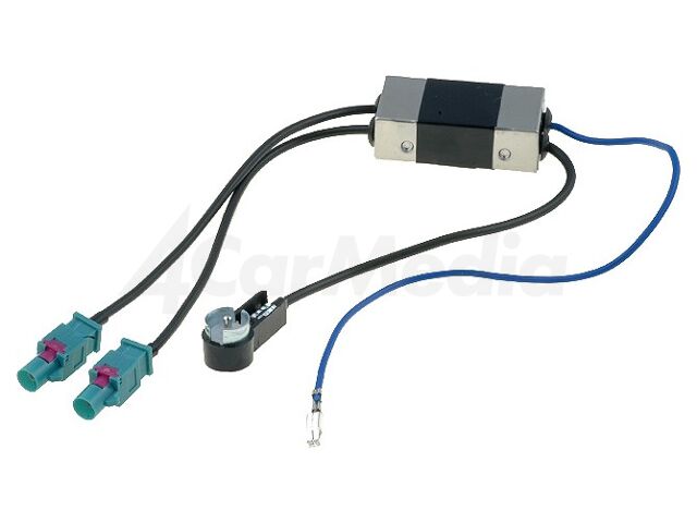 Коаксиален антенен кабел за Audi / Seat / Škoda / VW – 4CARMEDIA ZRS-SA2FD-ISO