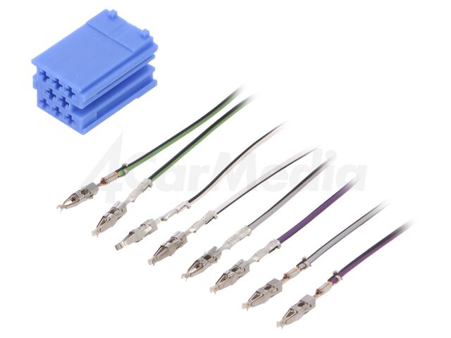 Конектор за радио – 4CARMEDIA ZRS-ISO-3/N