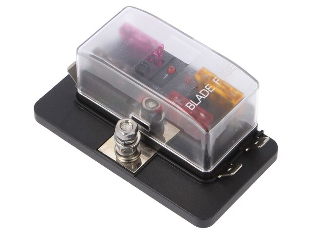 Захранващ разпределител – 4CARMEDIA FUSE.HOLDER.04