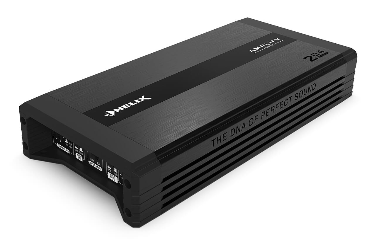 Усилвател Helix Amplify 204 X-OVER, 4x100W RMS