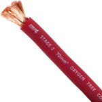 Захранващ кабел 70мм2 червен OFC 4Connect PC70GR
