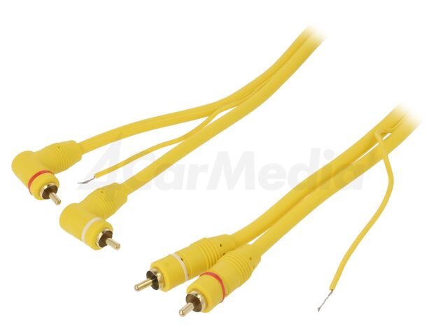 Аудио кабел RCA – RCA 5 м – 4CARMEDIA RCA-HQ2.500.1