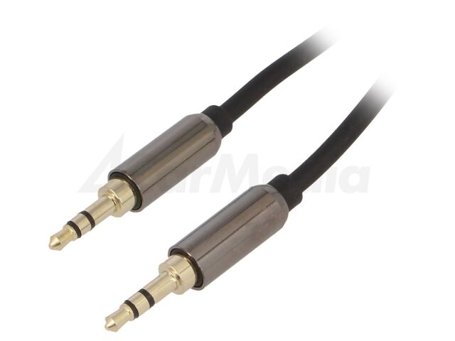 Аудио кабел Jack – Jack 1 м – 4CARMEDIA HQ-JACK1/1-1.0