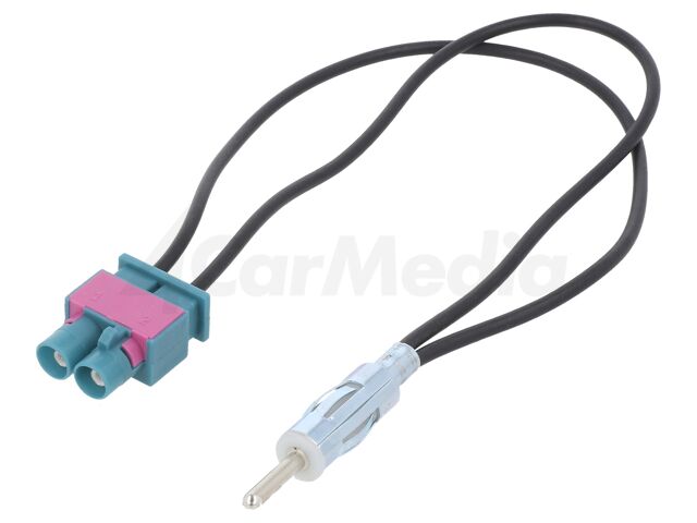 Коаксиален антенен кабел за Audi / Fiat / Mercedes / Peugeot / Seat / Škoda / VW – 4CARMEDIA ZRS-2F-DIN
