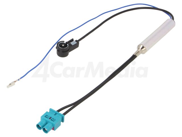 Коаксиален антенен кабел за Seat / Škoda / VW – 4CARMEDIA ZRS-SAF2-ISO