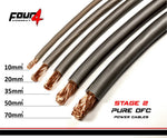 Захранващ кабел 20мм2 сив OFC 4Connect PC20GS Stage2